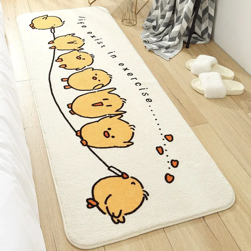 Tapis épais chambre