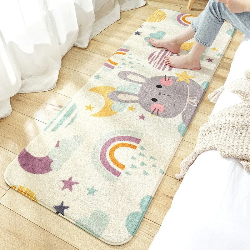 Tapis sous lit chambre