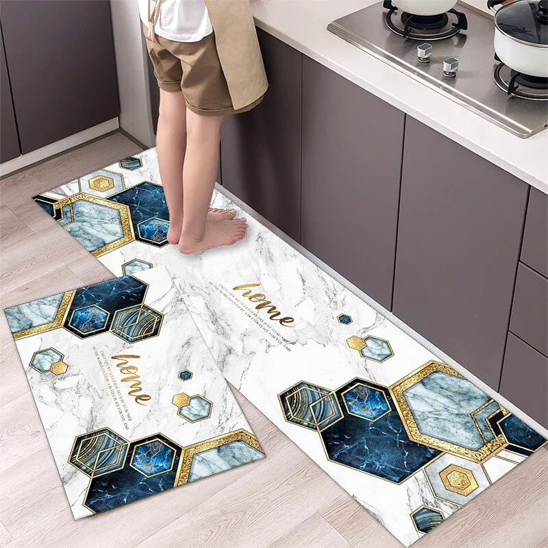 Tapis cuisine blanc