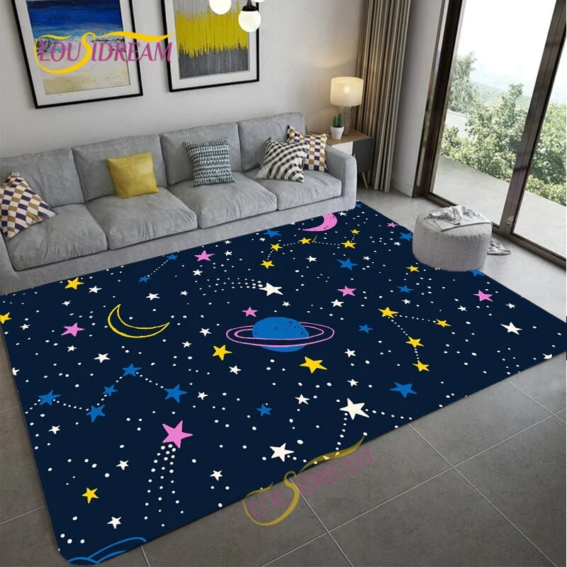 Tapis enfant espace