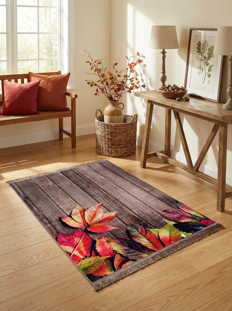 Tapis d'Entrée Design Feuilles Automne - Terrazzo