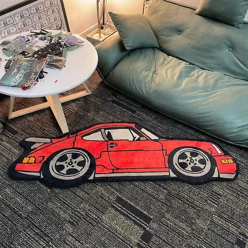 Tapis voiture de sport