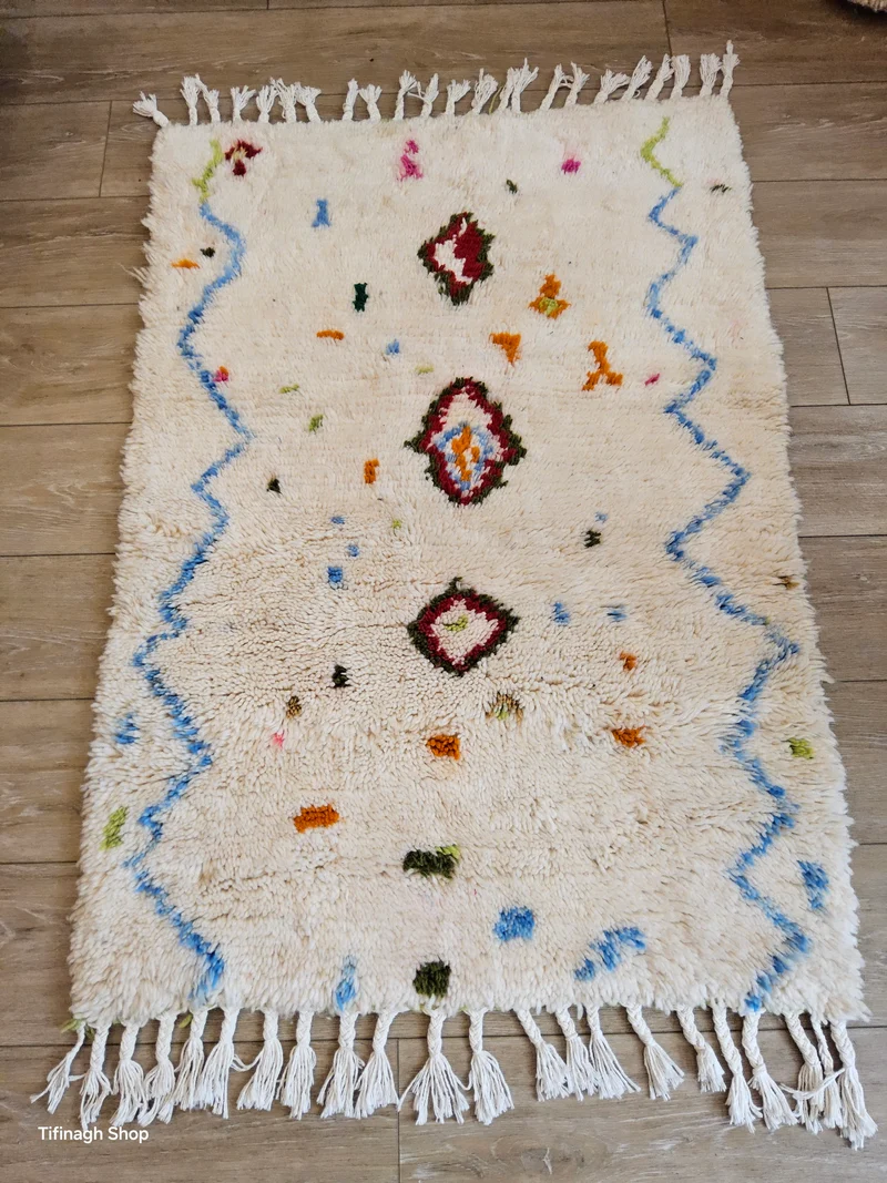 Tapis berbère coloré Azilal