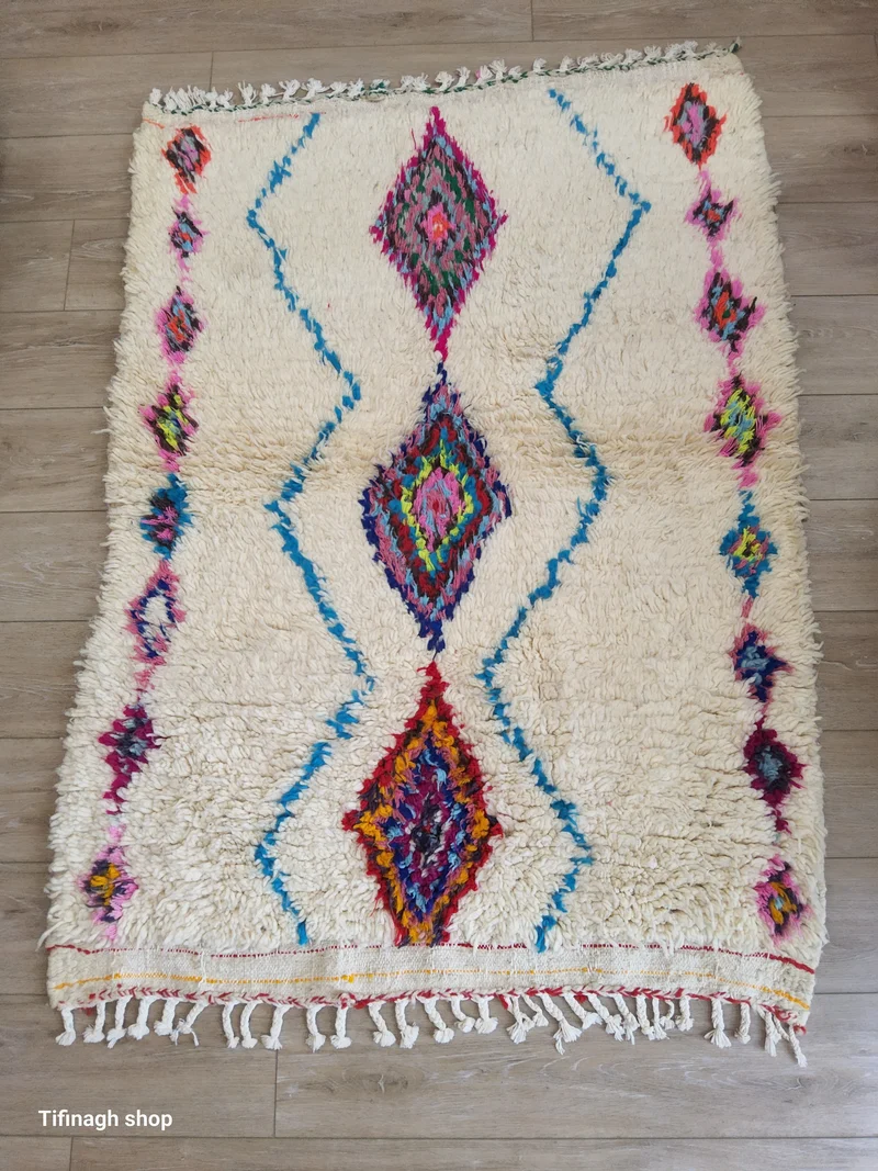 Tapis berbère coloré Azilal