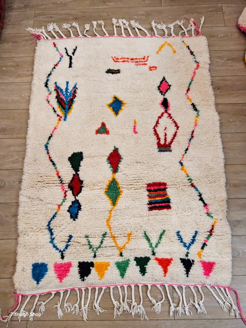 Tapis berbère coloré Azilal