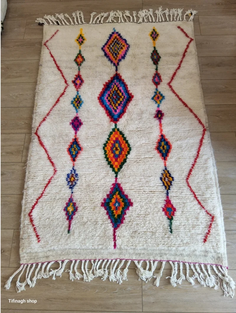 Tapis berbère coloré Azilal