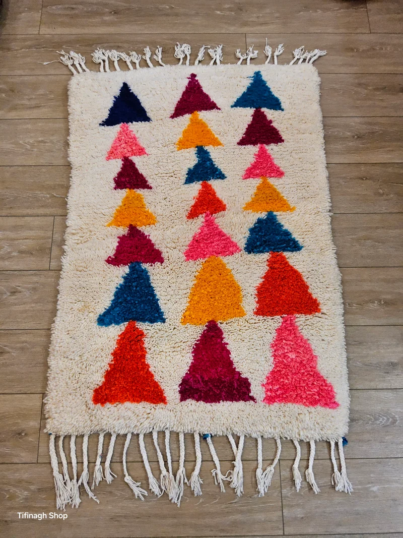 Tapis berbère coloré Azilal