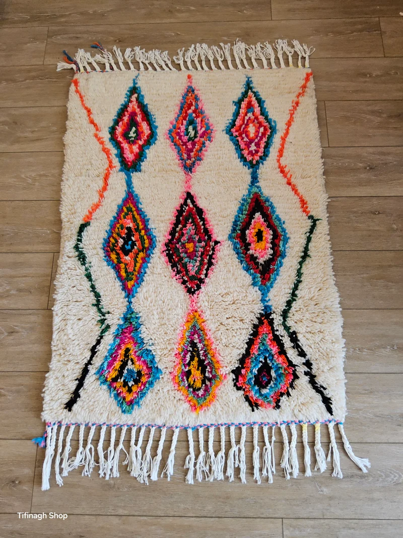 Tapis berbère coloré Azilal