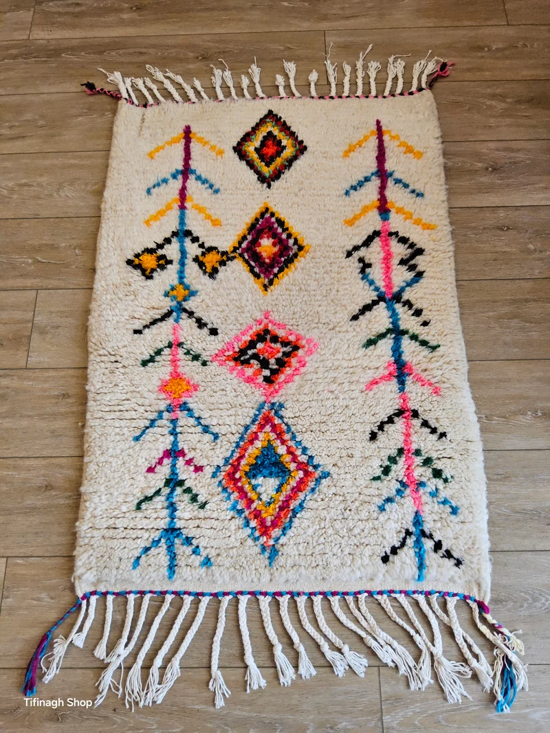 Tapis berbère coloré Azilal