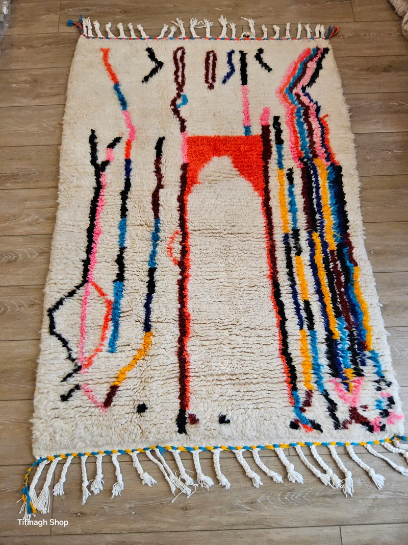 Tapis berbère coloré Azilal