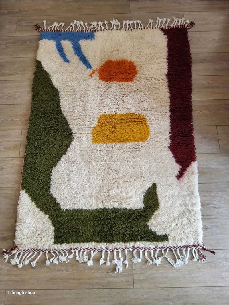 Tapis berbère coloré Azilal