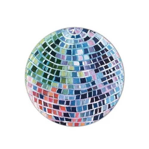 Tapis disco rond