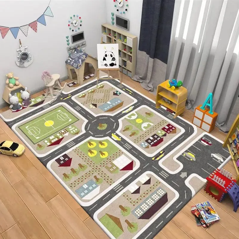 Tapis de jeu de voiture