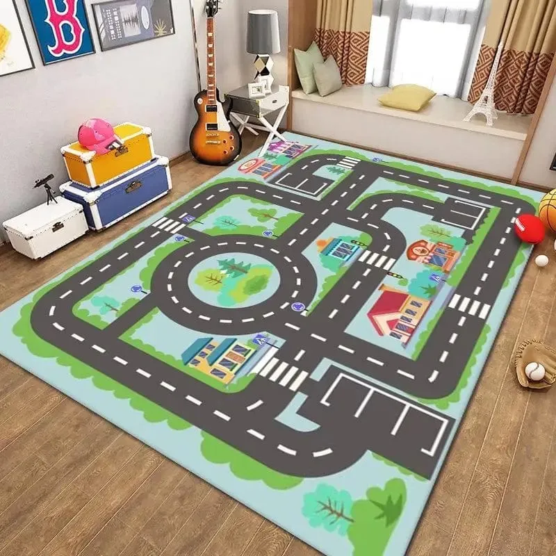 Tapis champêtre voyage