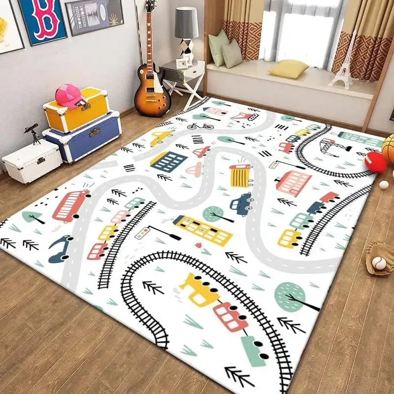 Grand tapis chambre garçon