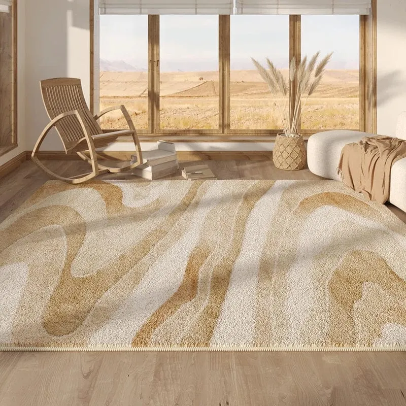 Tapis dunes beige nuancées
