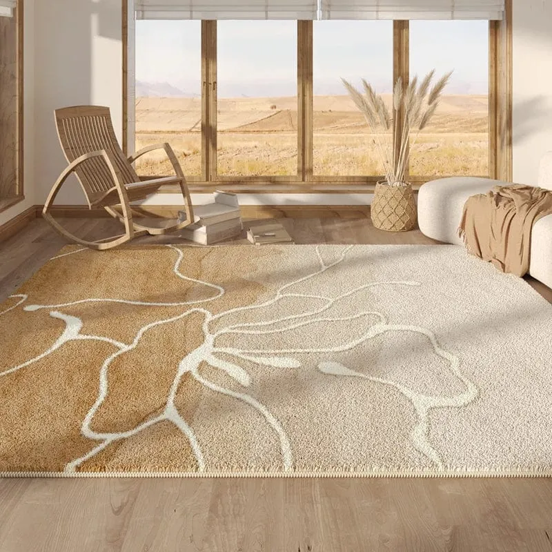 Tapis beige pour salon