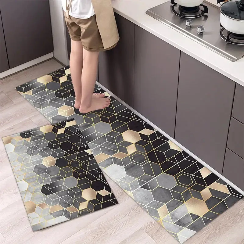 Tapis cuisine Sombre