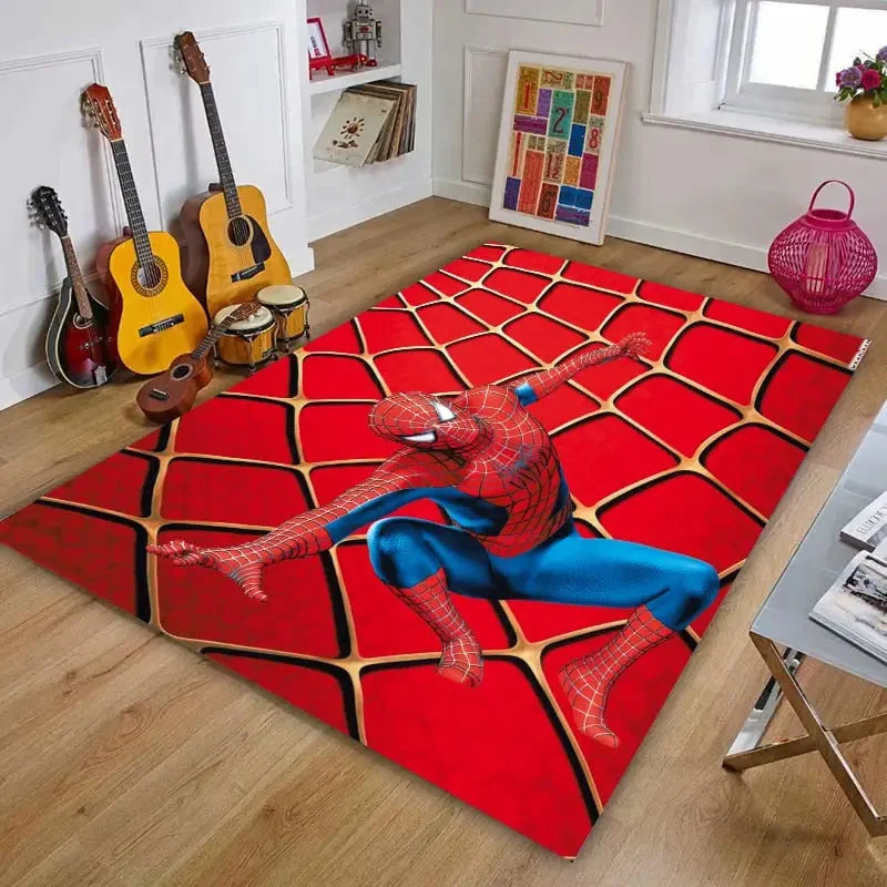 Tapis Spiderman Rouge vif
