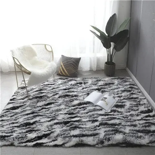 Tapis de salon zèbre