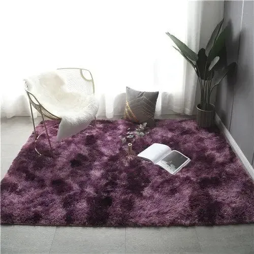 Tapis de salon violet