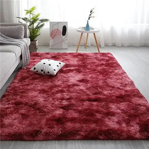 Tapis de salon bordeau