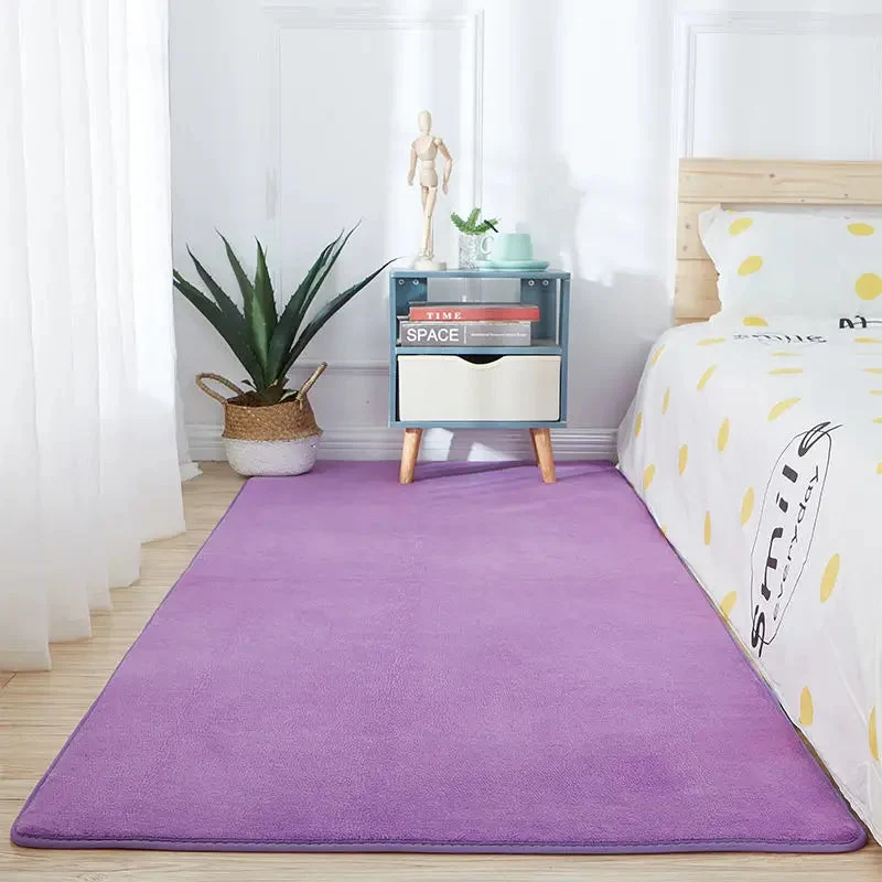 Tapis chambre violet