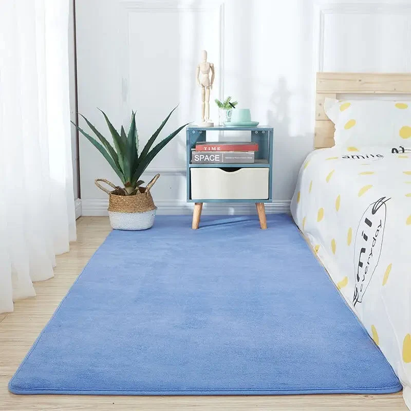 Tapis chambre bleu