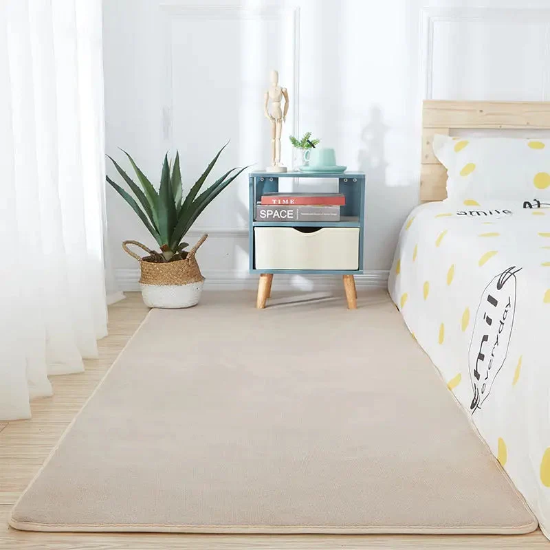 Tapis chambre beige