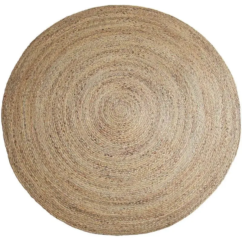 Tapis rond jute naturel