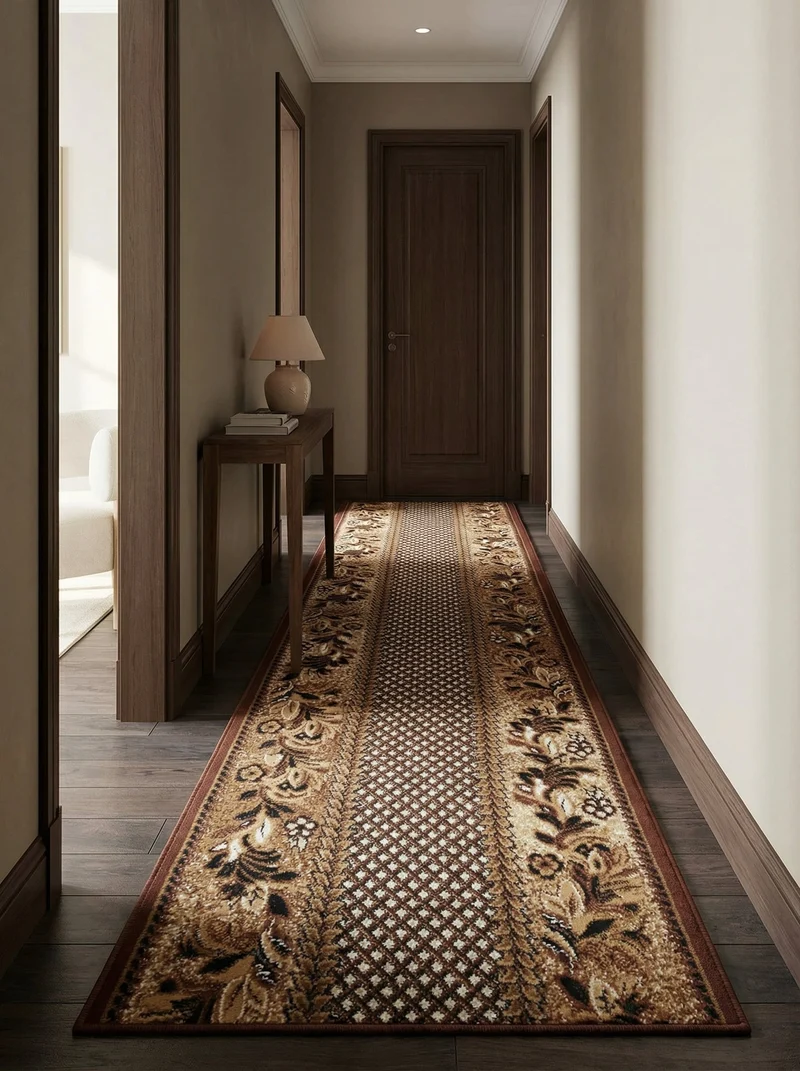 Tapis de Couloir Oriental Beige & Marron - Valore