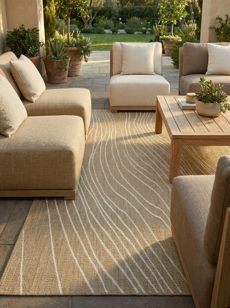 Tapis Extérieur Camel - Dorio