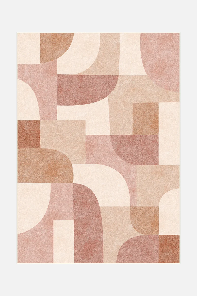 Tapis Freya Rosé