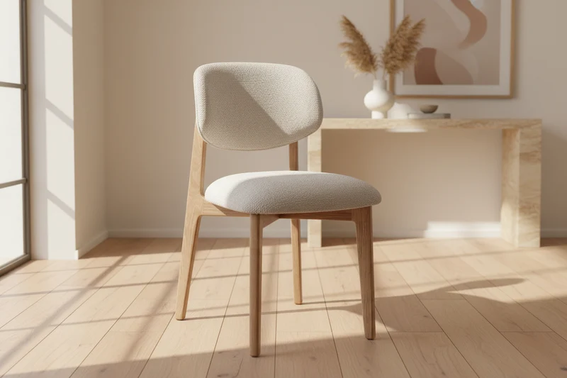 Chaise bois de salle à manger - Carmy