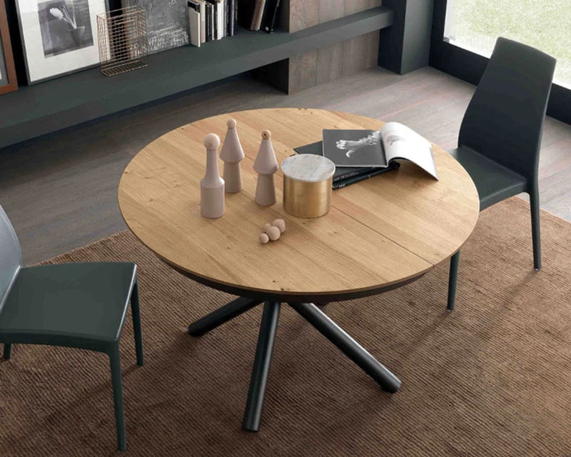 Table ronde extensible - Fahrenheit Altacom