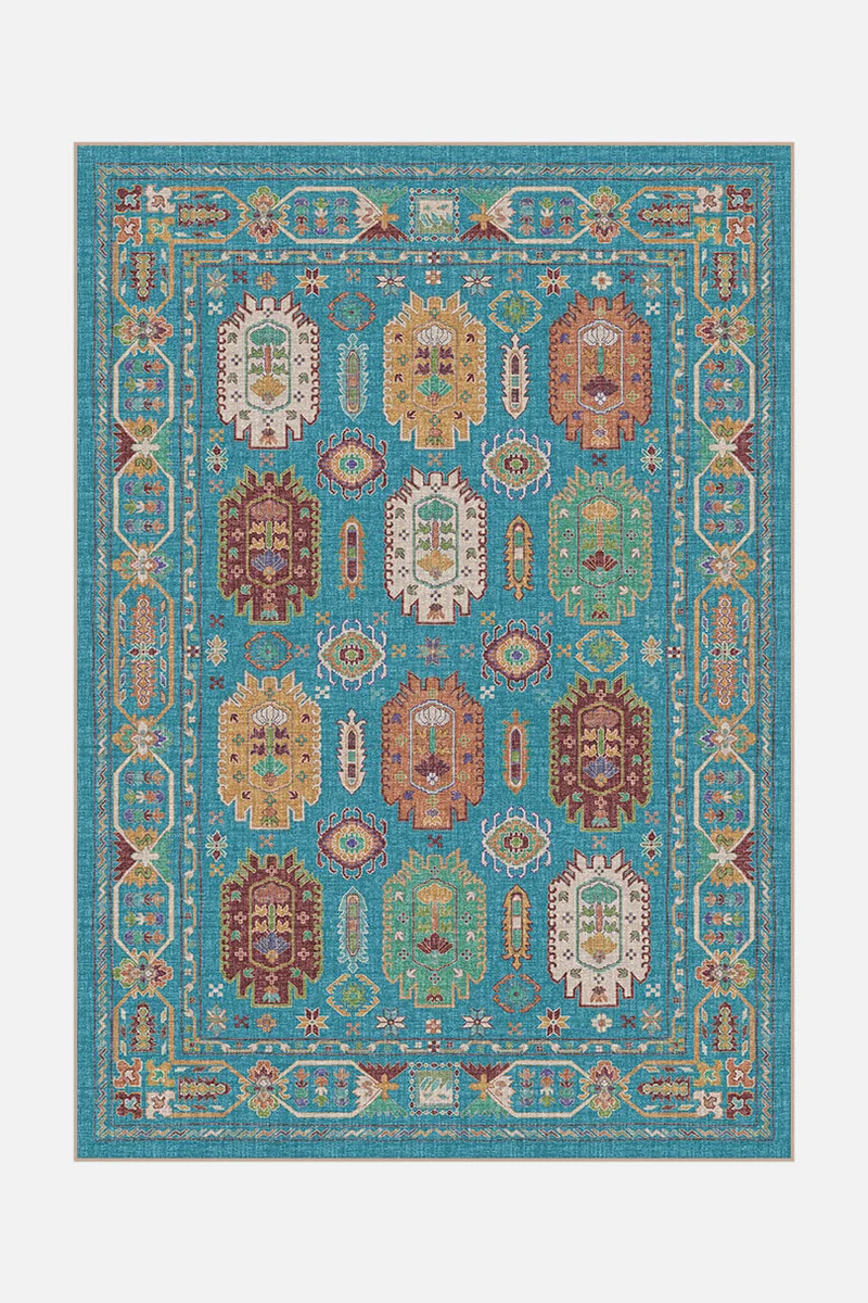 Tapis Farah Turquoise