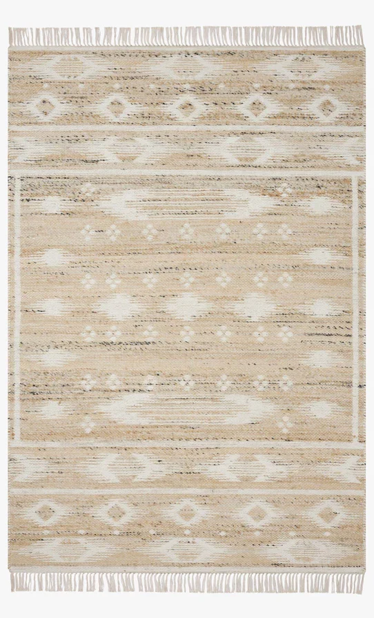 RI-301 : Tapis réversible en laine - noué main