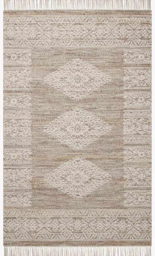 RI-201 : Tapis réversible en laine - noué main