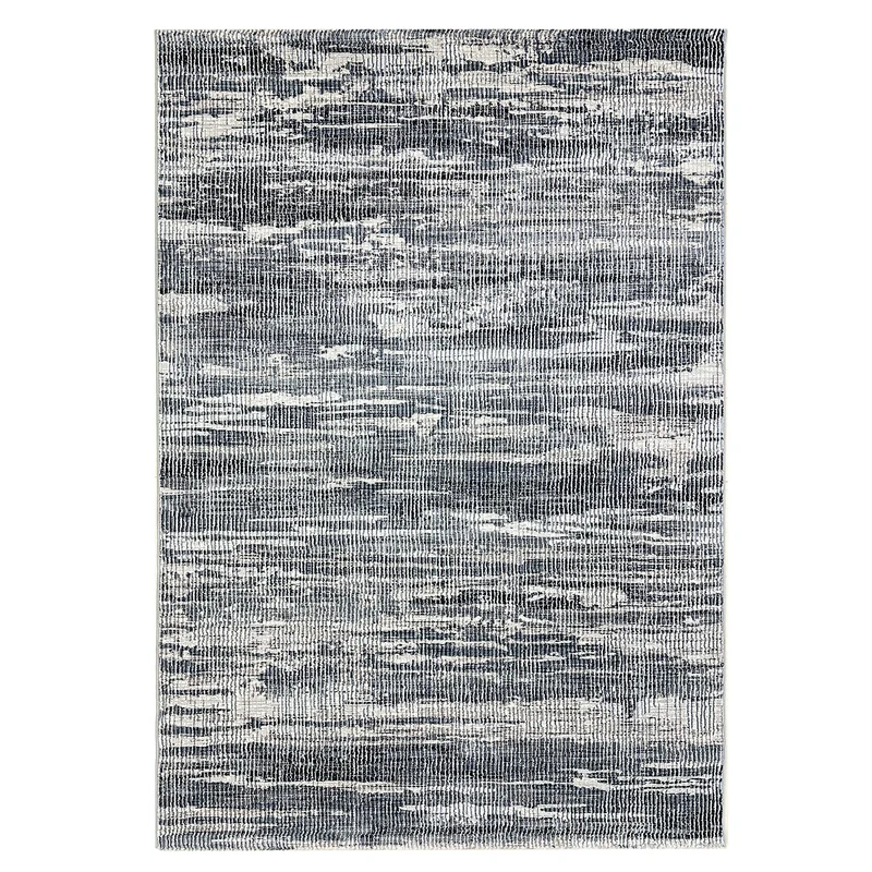 Tapis dégradé gris et bleu ciel