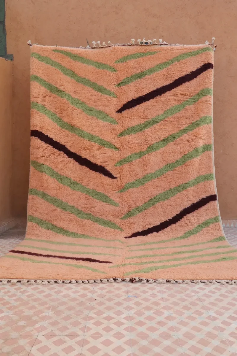 Tapis Berbère coloré « Tiger » - Les dessins de Néda - 320 x 200 cm