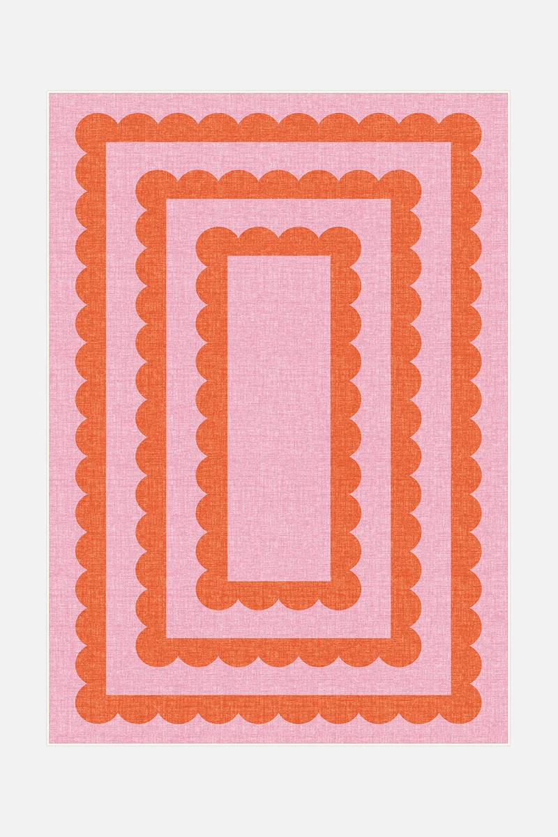 Tapis Ellie Corail