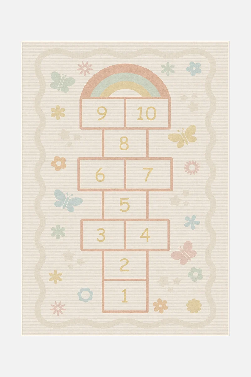 Tapis de Jeu Hop-hop Crème