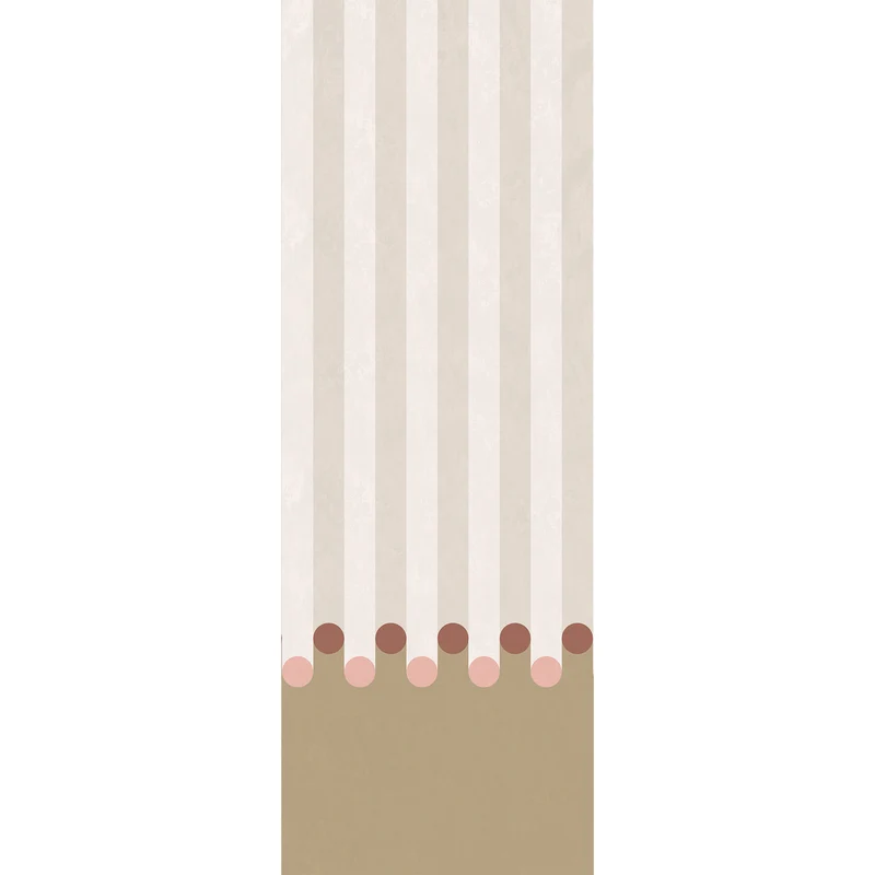 Papier peint beige Dott