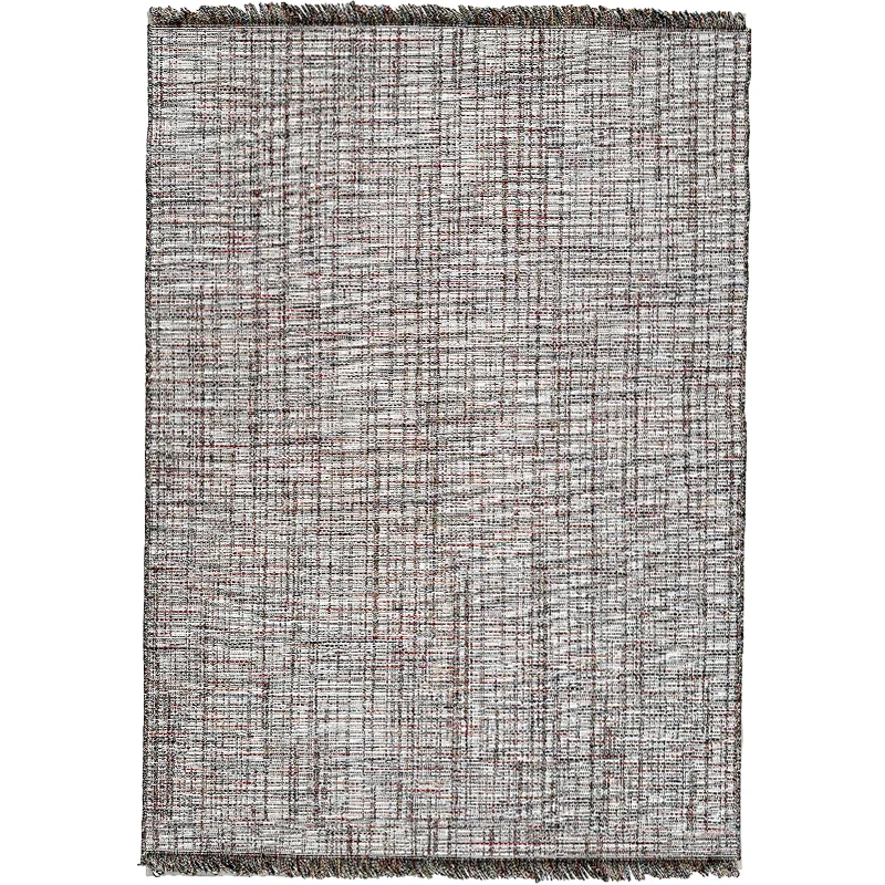 Tapis extérieur multicolore effet tweed