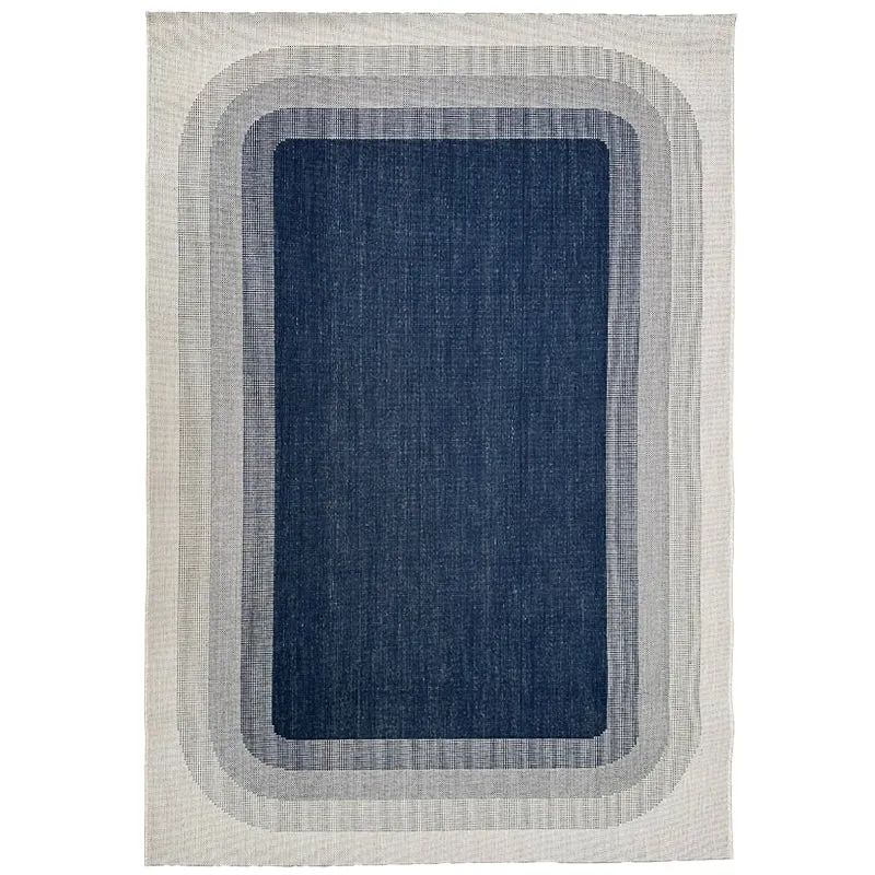 Tapis extérieur bleu Chroma