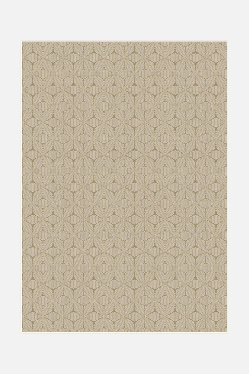 Tapis Valse de Flocons Amande