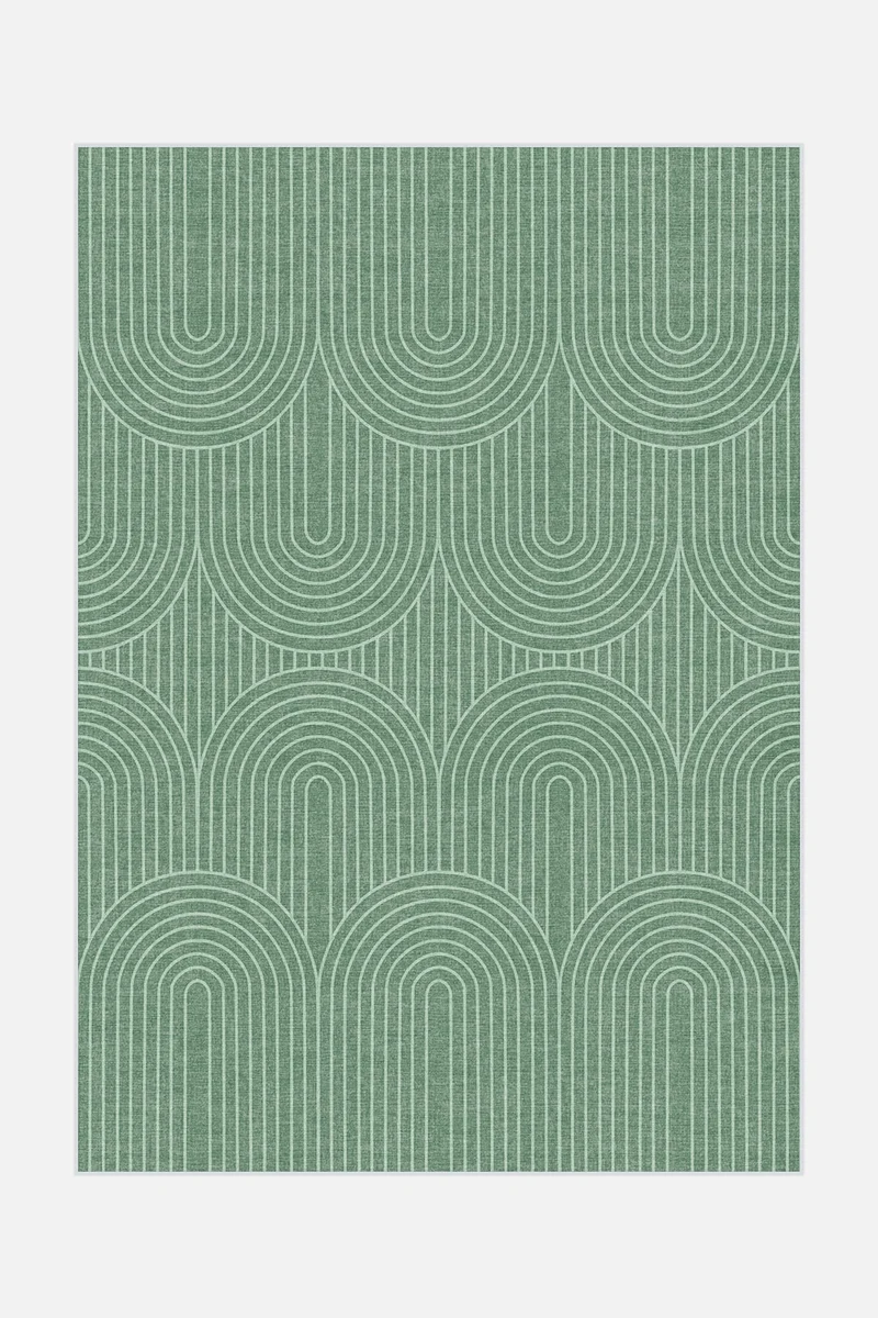 Tapis Woge Vert