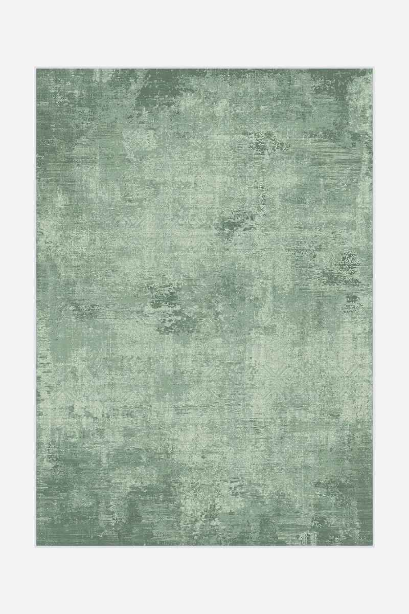 Tapis Cendre Vert Schiste