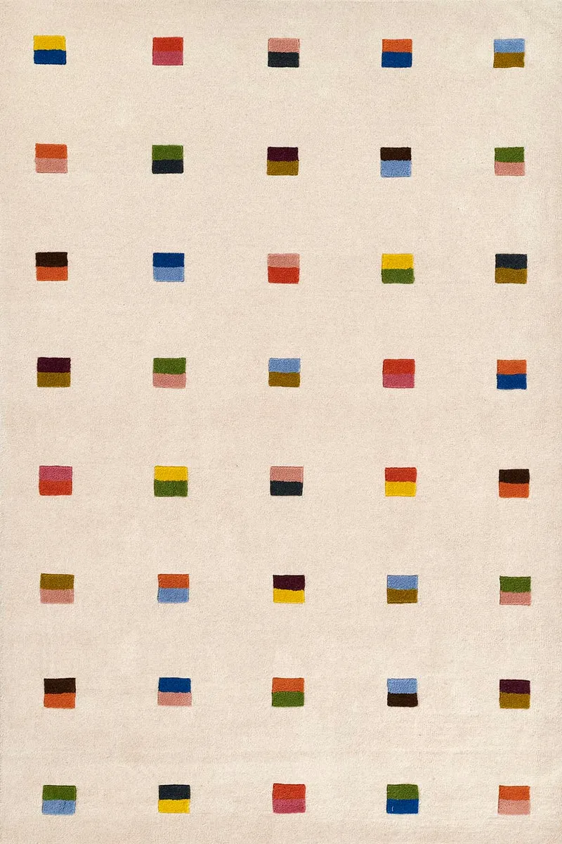 FO-101 : Tapis en laine tuftée