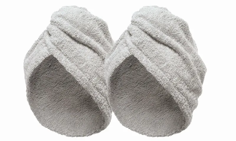 Lot de 2 Serviette Coton Cheveux